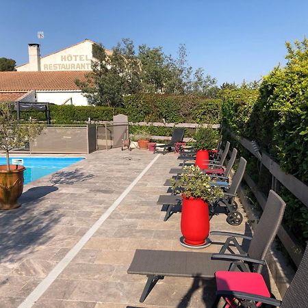 Logis Hotel Restaurant Les Aubuns Caissargues Εξωτερικό φωτογραφία